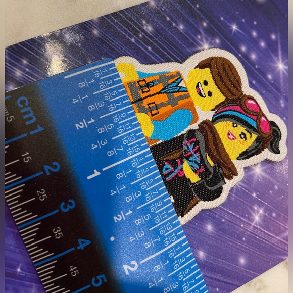 NWT! The Lego Movie 2 adhesive embroidered patch. - Picture 5 of 5